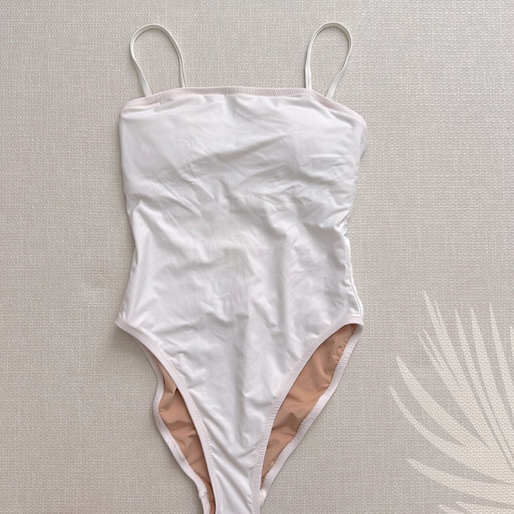 Jcrew white bathing suit